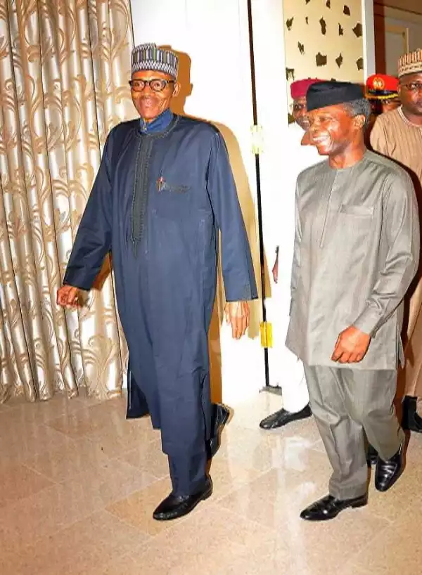 Osinbajo To Remain Acting President - President Buhari